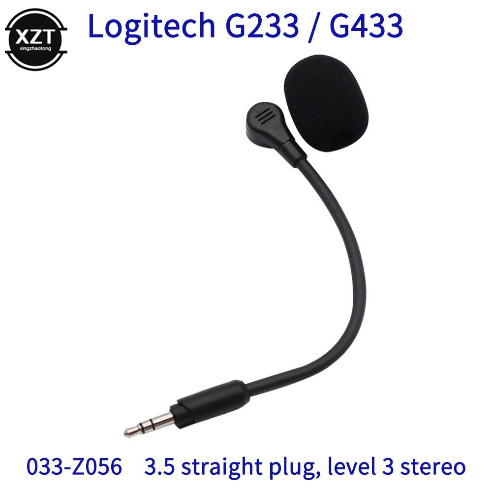 Gaming Headset Wired - 3.5mm In-line Microphone Replacement Game Microphone