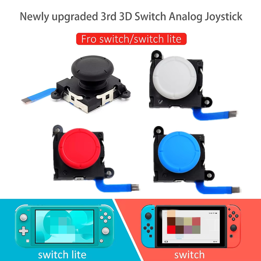 Gaming Console Handle - 1pc 3D Analog Sensor Stick Joystick