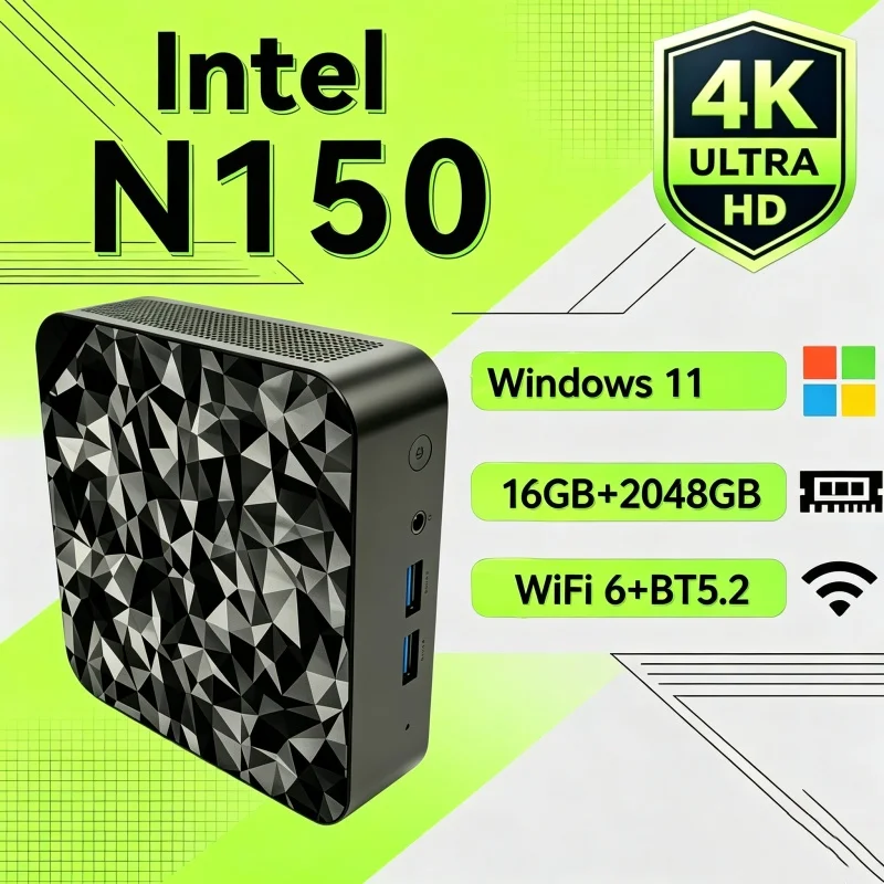 2026 Stellar Core N150 MINI PC - Gaming Console In 2026 评论和价格