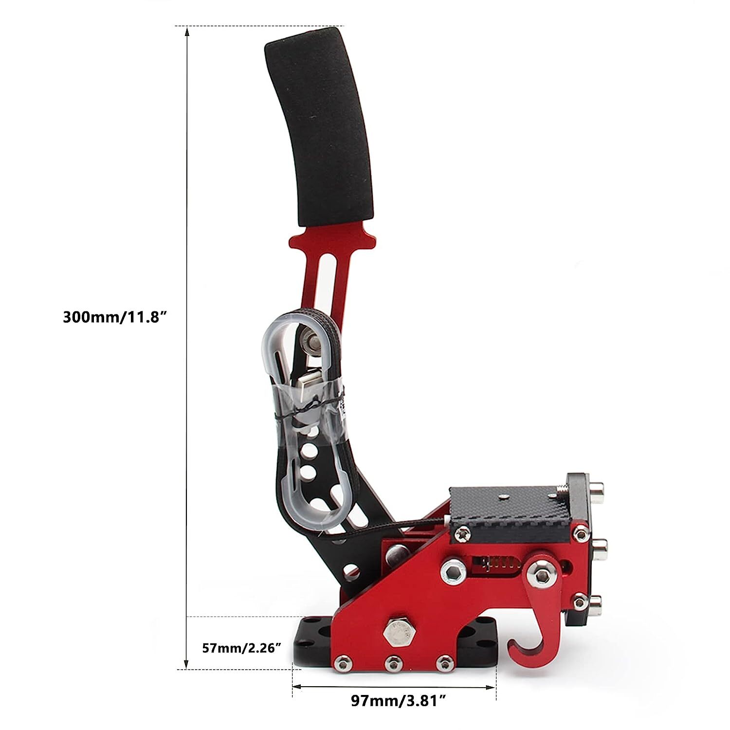 64 Bit USB PC Handbrake SIM Fi - Racing Pedal Set 评论和价格