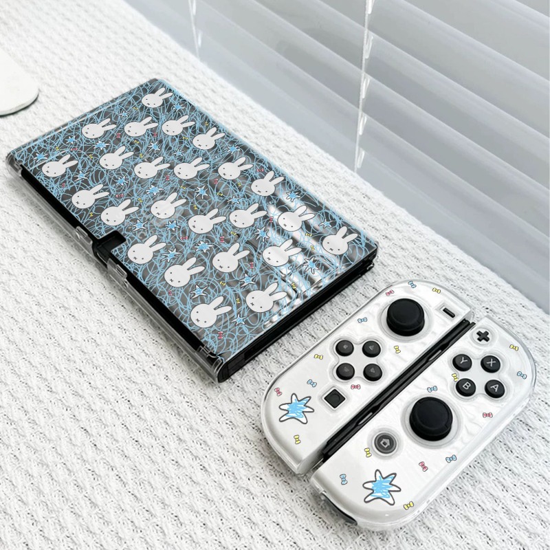 Kawaii Miffy Console Case for  - Gaming Console Nintendo Switch Oled Model 评论和价格