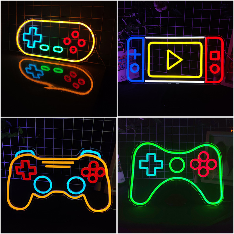 Arcade Neon Sign LED Game Room - Gaming Console Handle 评论和价格