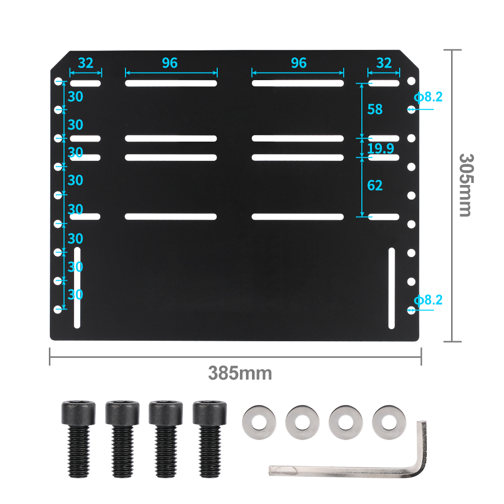 SimRuito Universal Adjustable  - Racing Pedal Set 评论和价格