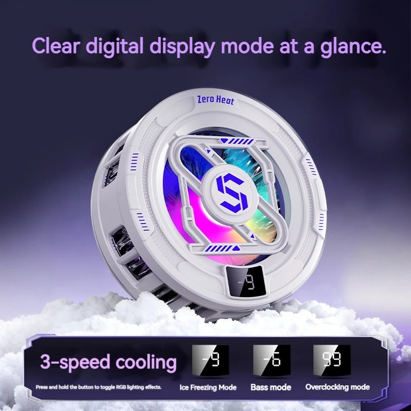 K52 AI Mobile Cooler Magnetic  - Gaming Console With Controller 评论和价格