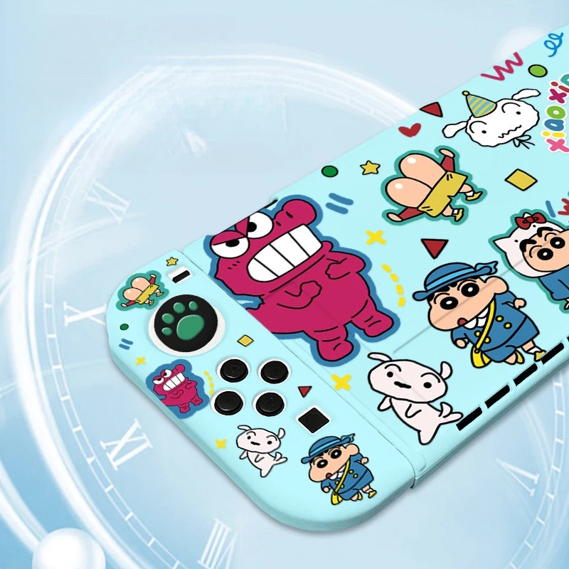 Kawaii Cartoon Crayon Shin-Cha - Gaming Console Nintendo Switch Oled Model 评论和价格