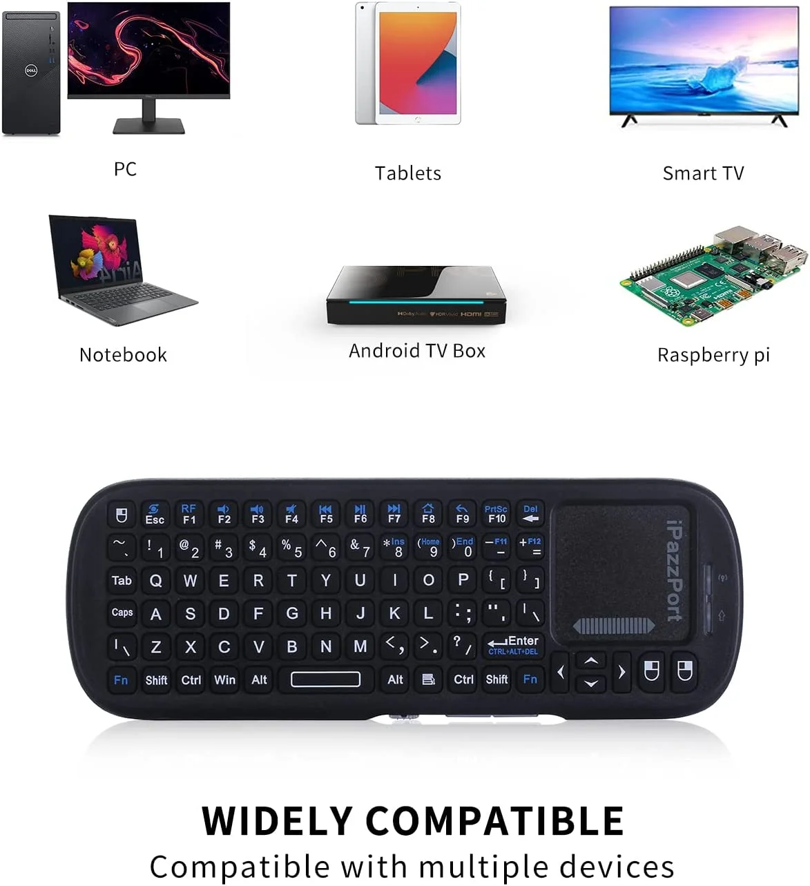 IPazzPort 2.4G Mini Wireless K - Gaming Console For Smart Tv 评论和价格