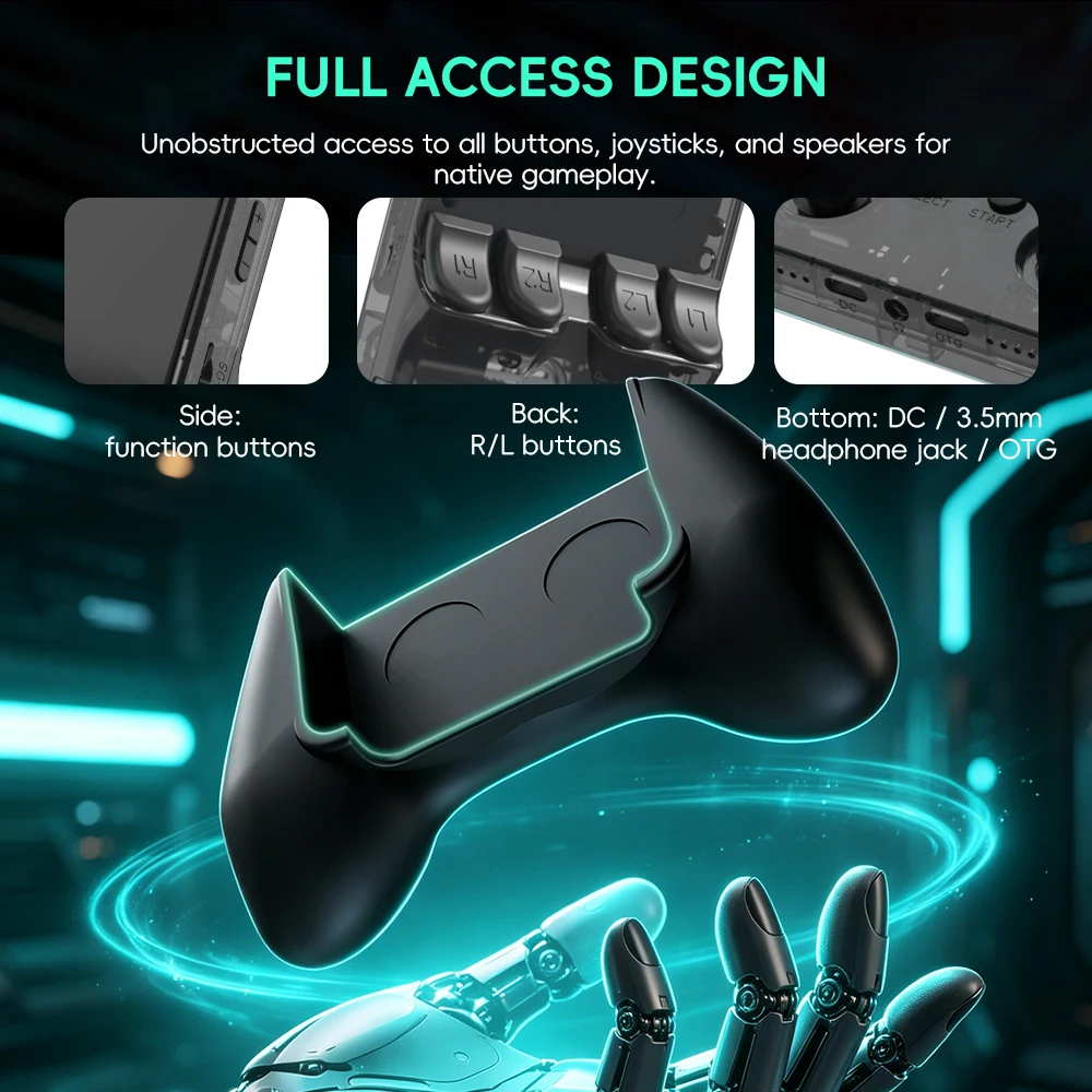 Data Frog R36S Game Grip Ergon - Gaming Console Handle 评论和价格