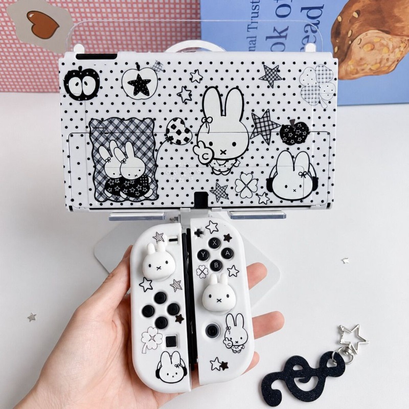 Cute Miffy Protective Case for - Gaming Console With Controller 评论和价格