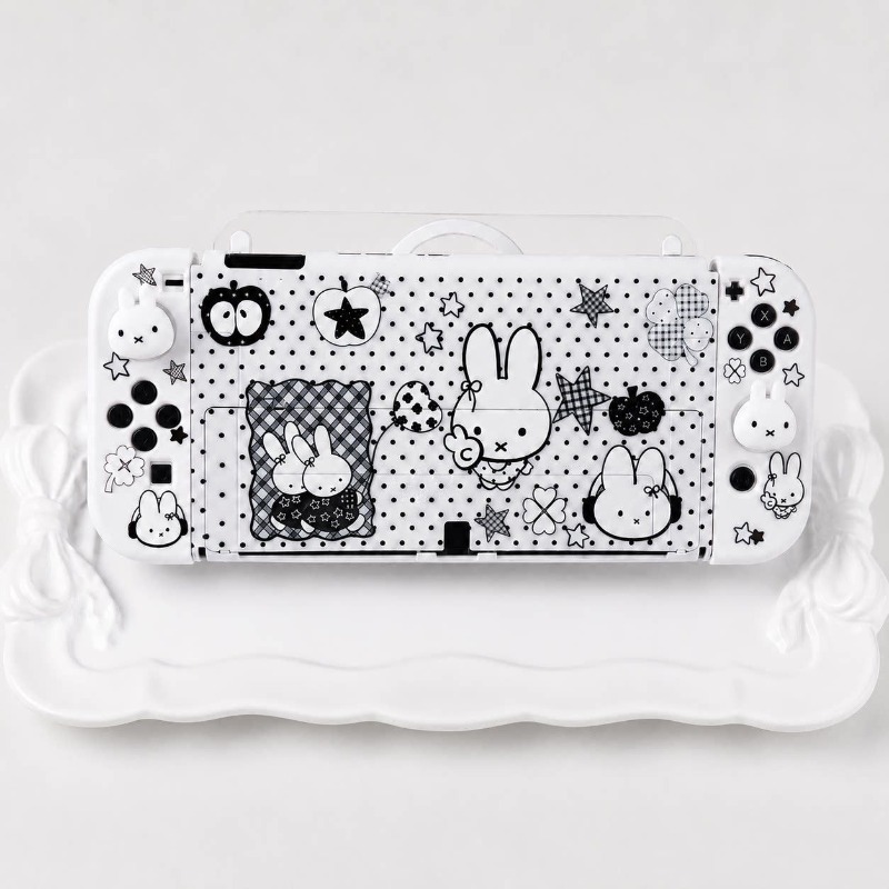 Cute Miffy Protective Case for - Gaming Console With Controller 评论和价格