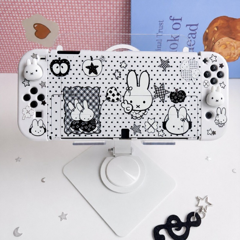 Cute Miffy Protective Case for - Gaming Console With Controller 评论和价格