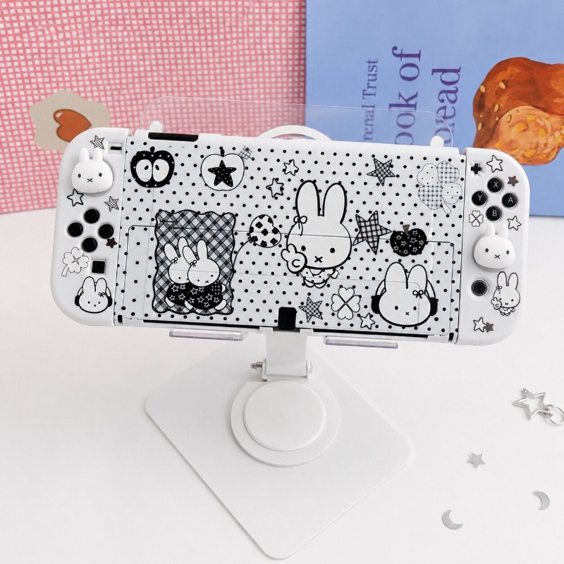 Cute Miffy Protective Case for - Gaming Console With Controller 评论和价格