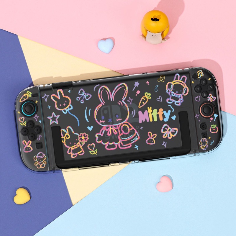 Cute Miffy Gaming Console Prot - Gaming Console Nintendo Switch Oled Model 评论和价格