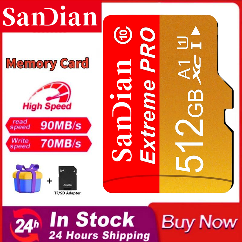 Memory Card 512GB Pro Micro TF - Gaming Console For Smart Tv 评论和价格