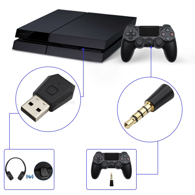 USB Wireless Adapter Receiver  - Gaming Console With Controller 评论和价格