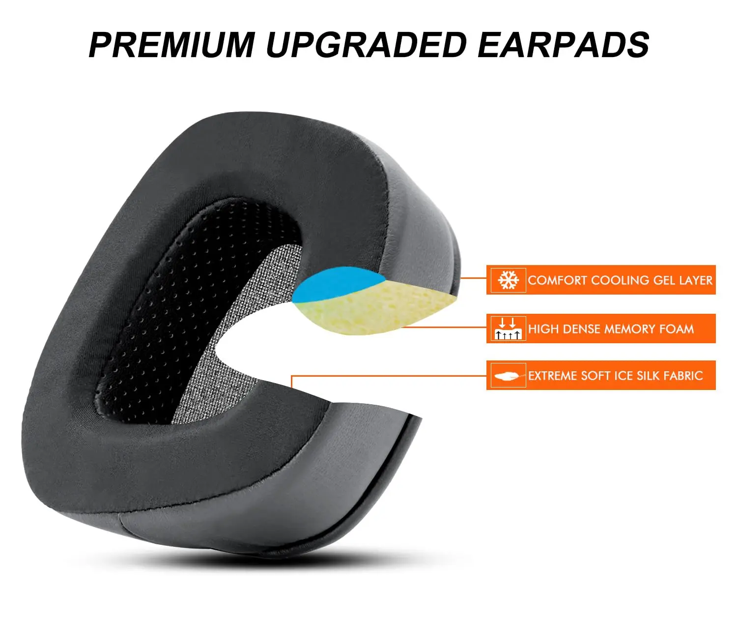 Cooling Gel Earpads Replacemen - Gaming Headset Wired 评论和价格