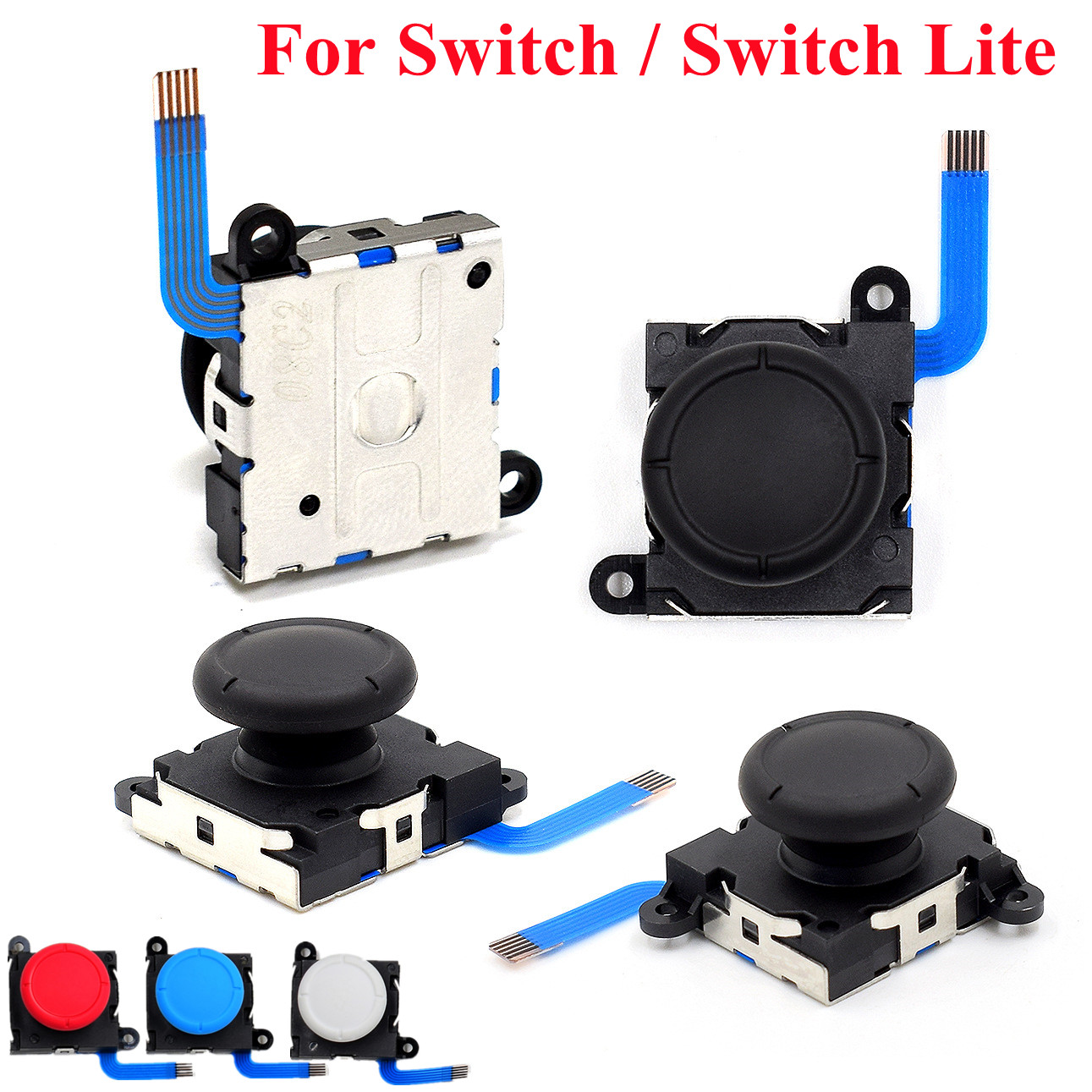 1pc 3D Analog Sensor Stick Joy - Gaming Console Handle 评论和价格