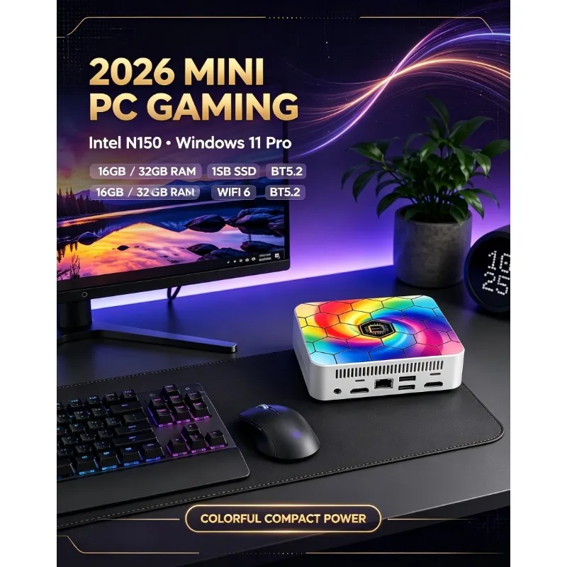 2026 Sturdy Core N150 MINI PC  - Gaming Console In 2026 评论和价格